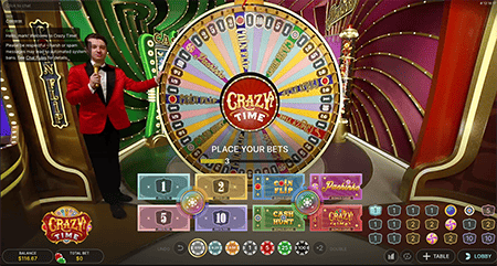 Crazy Time Casino Live Game Play Online Website